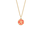 Collier Nenuphar, Finition dorée, Carail / Marine  Métallisé image number 1