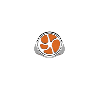 Les Clipsables ring, Orange Glitter / Soft Orange reversible insert les-clipsables-ring-orange-glitter-soft-orange-reversible-insert-pack_bagues_essentielles