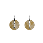Martelle Earrings, Silver finish, Rubik / Blush image number 1