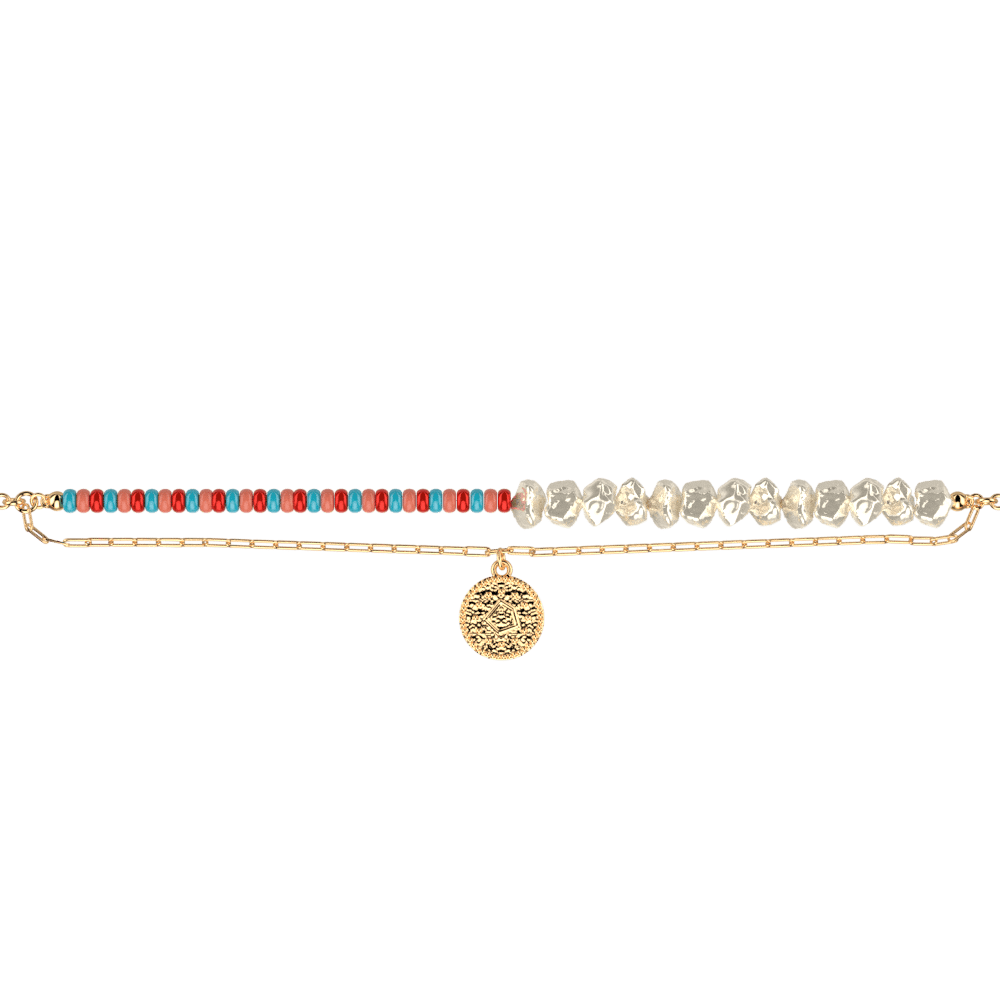 Bracelet chaîne Perla - Les Georgettes - Modalova