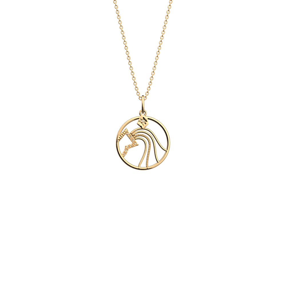 Aquarius necklace