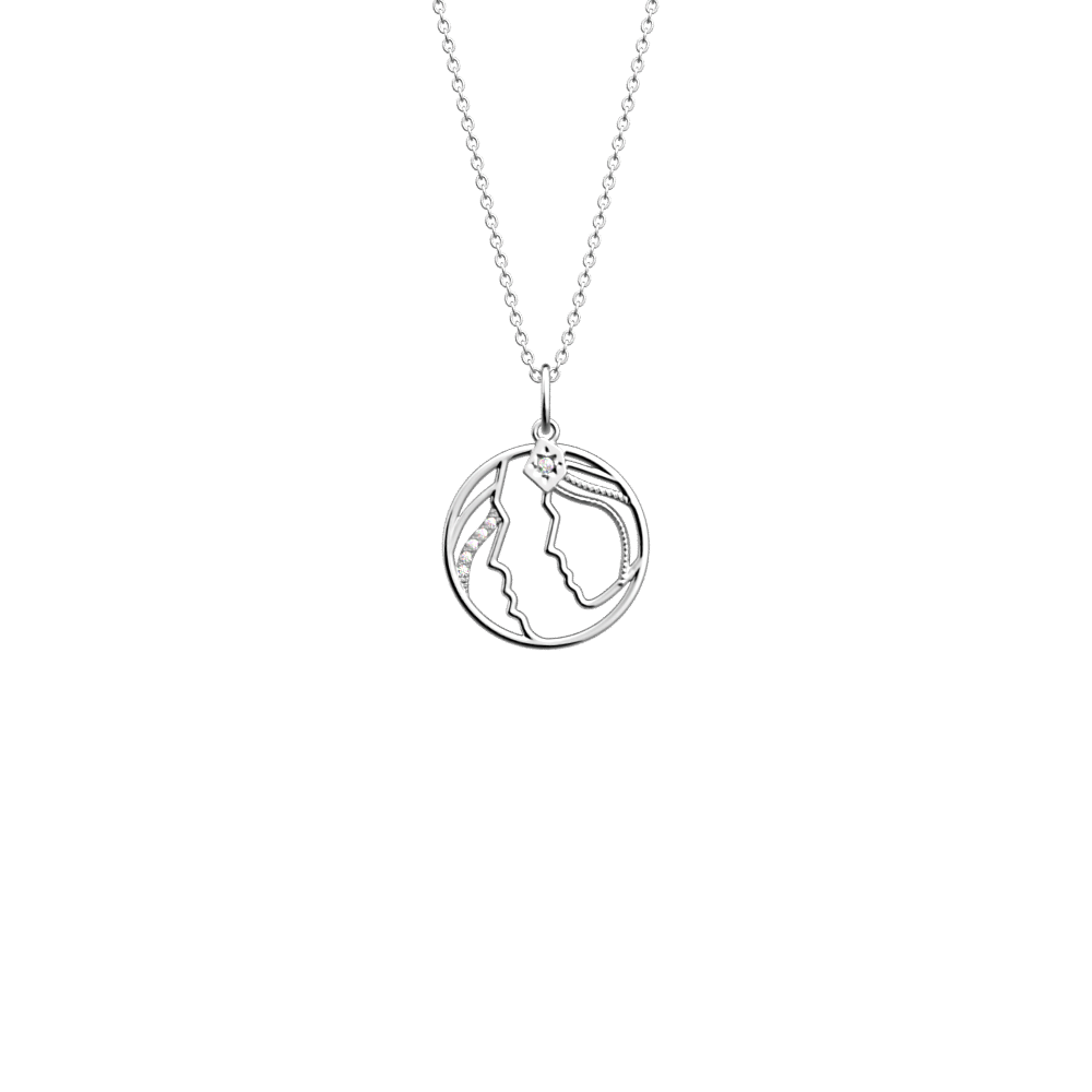 Collier Gémeaux - Les Georgettes - Modalova