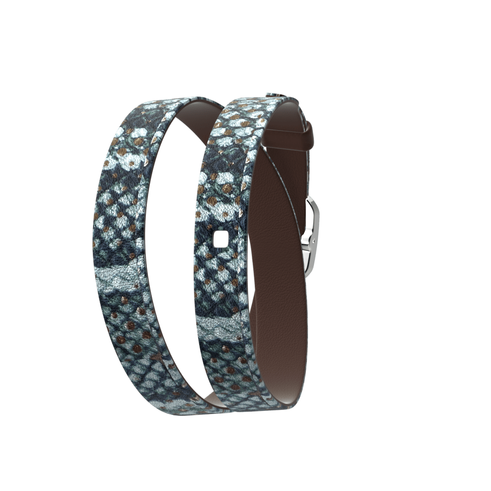 wraparound-leather-strap-graphic-reptile-chocolate-silver-finish-buckle-le_double_tour-1