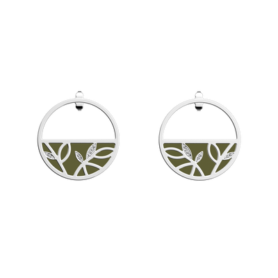 Arbre de Vie earrings, Olive / Fresh Water reversible inserts arbre-de-vie-earrings-olive-fresh-water-reversible-inserts-pack_boucles_d_oreilles_essentielles_et_precieuses