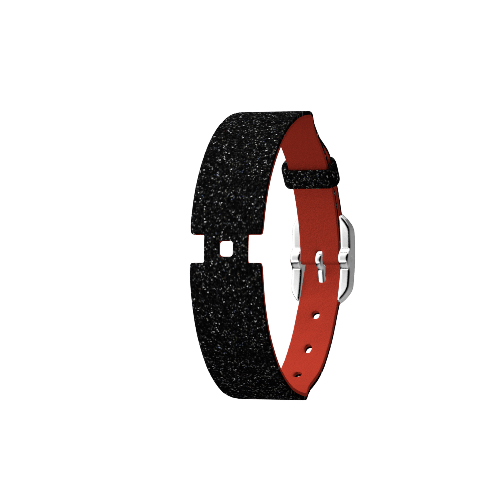 black-glitter-red-single-wrap-leather-strap-silver-finish-buckle-le_simple_tour-1