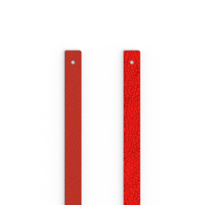 Leather insert - Bracelets, Passion Red / Glamour leather-insert-bracelets-passion-red-glamour-manchette