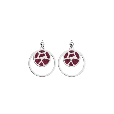 Girafe earrings, Sugared Almond / Pomegranate reversible inserts girafe-earrings-sugared-almond-pomegranate-reversible-inserts-pack_boucles_d_oreilles_essentielles_et_precieuses