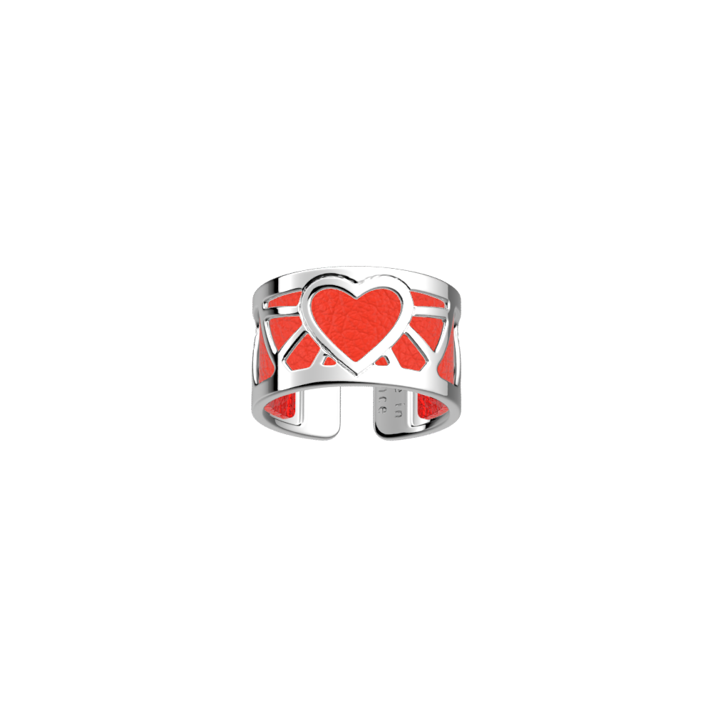Bague Caur, cuir réversible / Rouge Passion - Les Georgettes - Modalova