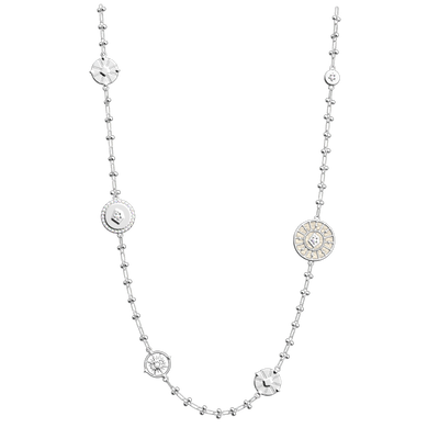 Astrale necklace, Pearl White / Magnolia reversible insert astrale-necklace-pearl-white-magnolia-reversible-insert-pack_colliers