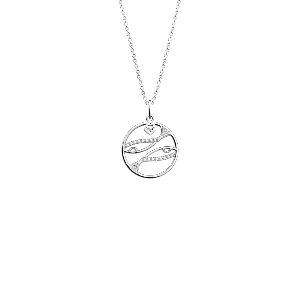 Necklace pisces deals