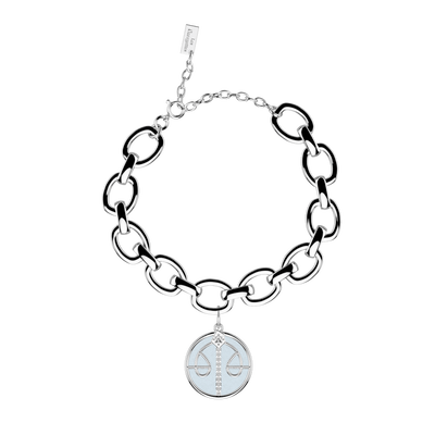 Libra bracelet, Crystal Blue / Disco reversible insert libra-bracelet-crystal-blue-disco-reversible-insert-pack_bracelets_zodiaque