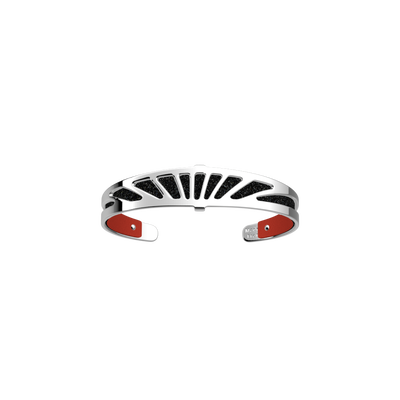Ara flared bracelet, Black Glitter / Red reversible insert ara-flared-bracelet-black-glitter-red-reversible-insert-pack_manchettes_essentielles