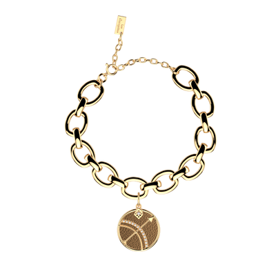 Sagittarius bracelet, Bronze / Terracotta reversible insert sagittarius-bracelet-bronze-terracotta-reversible-insert-pack_bracelets_zodiaque