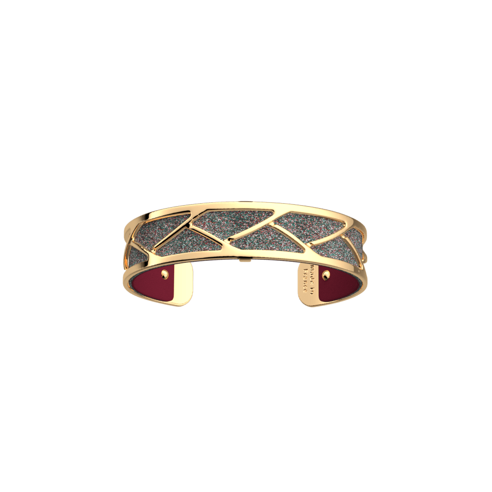 manchette-tresse-cuir-reversible-framboise-soft-paillettes-multicolores-manchette-2