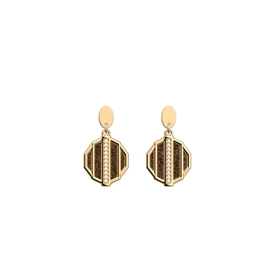 Merveille earrings, Bronze Glitter / Verdigris reversible inserts merveille-earrings-bronze-glitter-verdigris-reversible-inserts-pack_boucles_d_oreilles_essentielles_et_precieuses