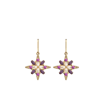 Boucles d'oreilles Étoile boucles-d-oreilles-etoile-pendantes