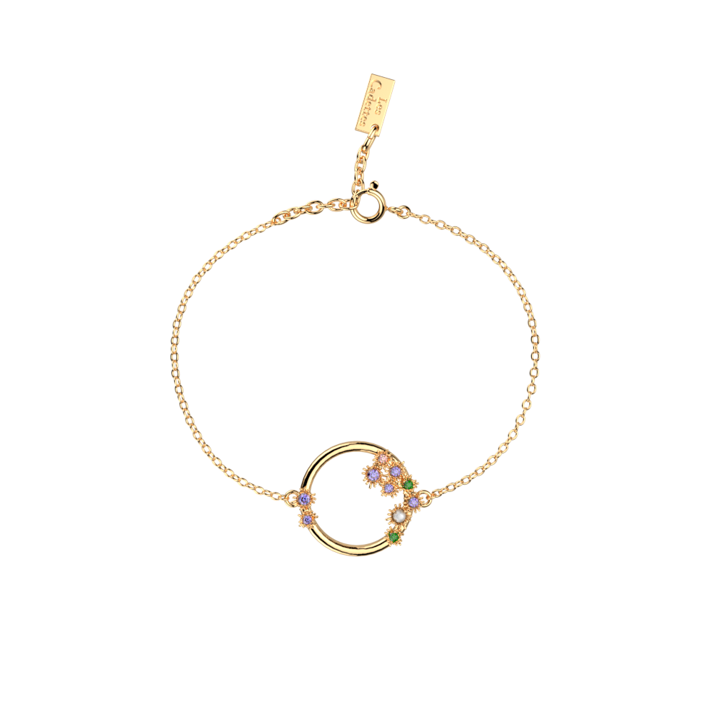 Bracelet chaîne Fleur de Cactus - Les Georgettes - Modalova