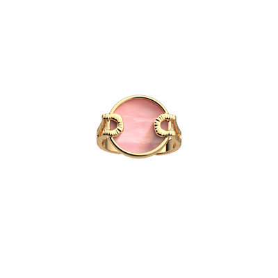 Nomade Pink Mother Pearl ring, Les Intemporels nomade-pink-mother-pearl-ring-les-intemporels-bague_large