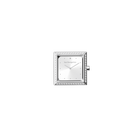Watch case Absolue square Précieuse, Silver finish image
