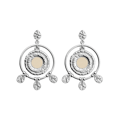 Boucles d'oreilles Pépite, cuirs réversibles Crème / Paillettes Dorées boucles-d-oreilles-pepite-cuirs-reversibles-creme-paillettes-dorees-pack_bo_pendantes