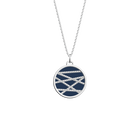 Collier Liens, Finition argentée, Sun / Marine image number 2