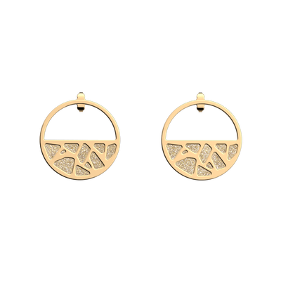 Boucles d'oreilles Girafe, cuirs réversibles Crème / Paillettes Dorées boucles-d-oreilles-girafe-cuirs-reversibles-creme-paillettes-dorees-pack_bo_pendantes