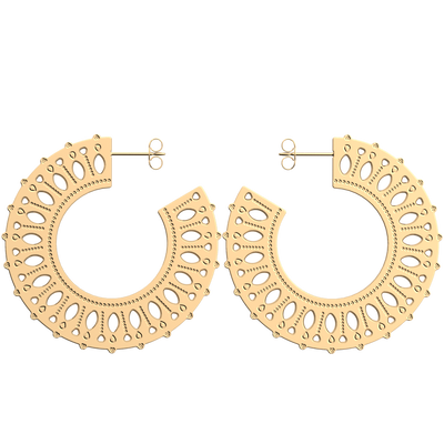 Orient earrings orient-earrings-creoles