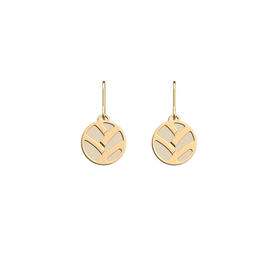 Boucles d'oreilles Tresse, cuirs réversibles Crème / Paillettes Dorées boucles-d-oreilles-tresse-cuirs-reversibles-creme-paillettes-dorees-pack_bo_dormeuses