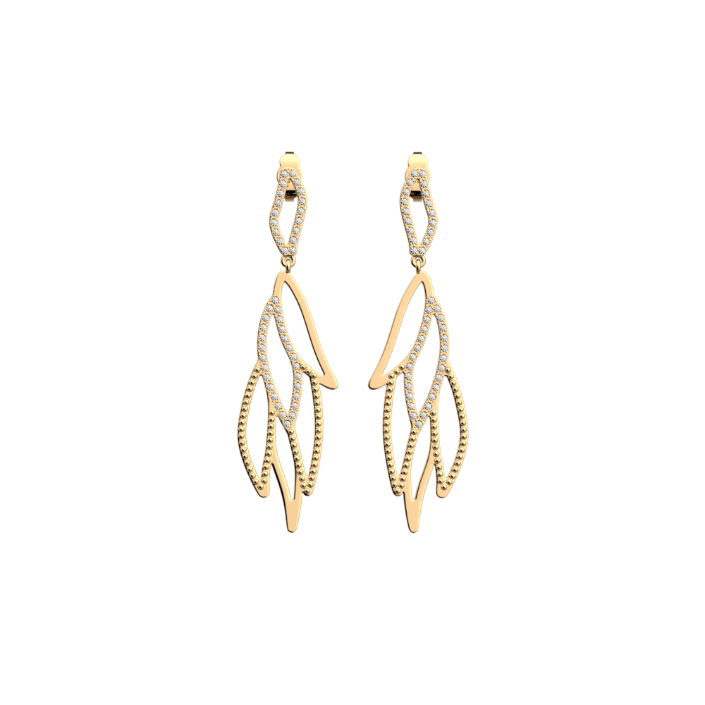 Boucles d'oreilles Perroquet Perle image number 1