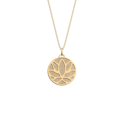 Collier Lotus, cuir réversible Paillettes Dorées / Crème collier-lotus-cuir-reversible-paillettes-dorees-creme-pack_colliers