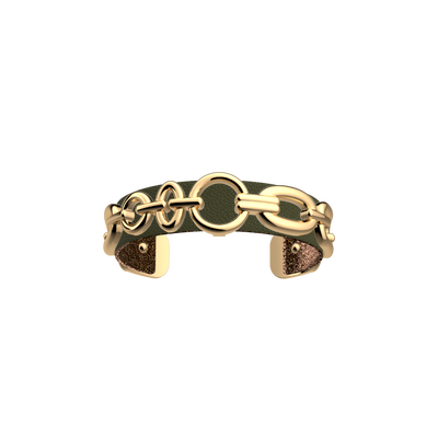 Manchette Trésor, cuir réversible Bronze Pailleté / Vert de Gris manchette-tresor-cuir-reversible-bronze-paillete-vert-de-gris-pack_manchettes_essentielles
