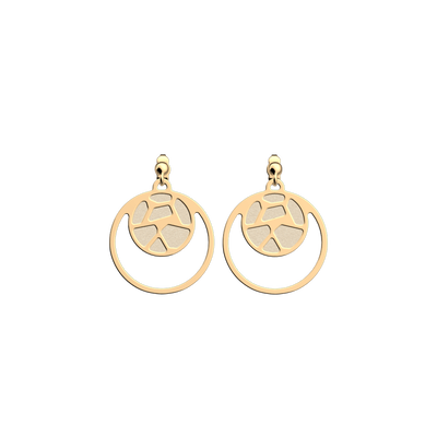 Boucles d'oreilles Girafe, cuirs réversibles Crème / Paillettes Dorées boucles-d-oreilles-girafe-cuirs-reversibles-creme-paillettes-dorees-pack_bo_pendantes