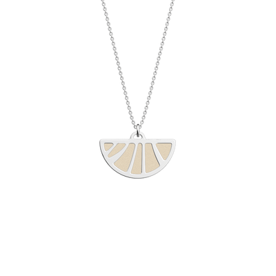 Amazone necklace, Cream / Gold Glitter reversible insert amazone-necklace-cream-gold-glitter-reversible-insert-pack_colliers