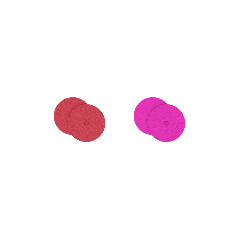 leather-insert-earrings-intense-pink-metallic-fuschia-dormeuses-1