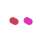 leather-insert-earrings-intense-pink-metallic-fuschia-dormeuses-1
