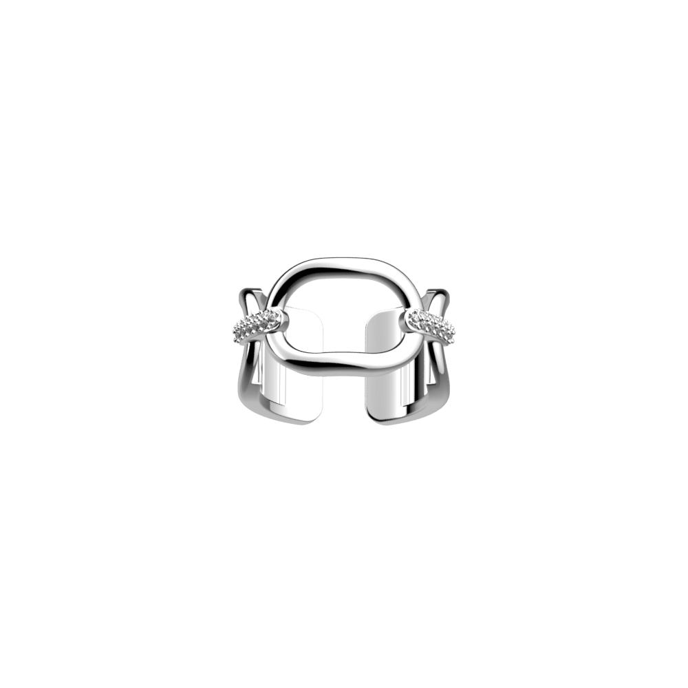 Bague Chaîne - Les Georgettes - Modalova