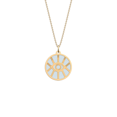 Œil Mystique necklace, Disco / Crystal Blue reversible insert -il-mystique-necklace-disco-crystal-blue-reversible-insert-pack_colliers