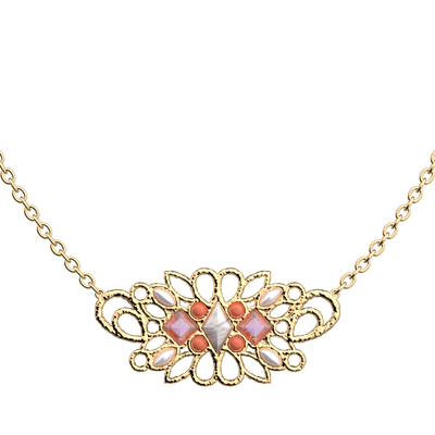 Rosace necklace rosace-necklace-collier_chaine