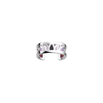 Bague Lotus, cuir réversible Violette Sauvage / Lavande Métallisée bague-lotus-cuir-reversible-violette-sauvage-lavande-metallisee-pack_bagues_essentielles
