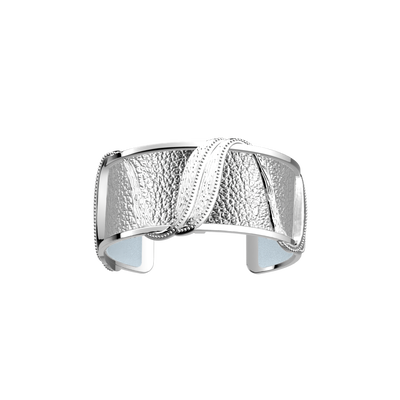 Drapé bracelet, Disco / Crystal Blue reversible insert drape-bracelet-disco-crystal-blue-reversible-insert-pack_manchettes_essentielles
