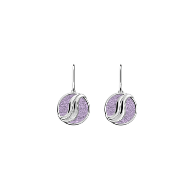Drapé earrings, Metallic Lavender / Wild Violet reversible inserts drape-earrings-metallic-lavender-wild-violet-reversible-inserts-pack_boucles_d_oreilles_essentielles_et_precieuses