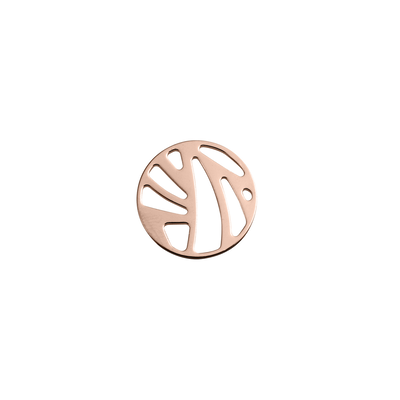 perroquet-token-round-16-mm-rose-gold-finish-jeton_les_clipsables