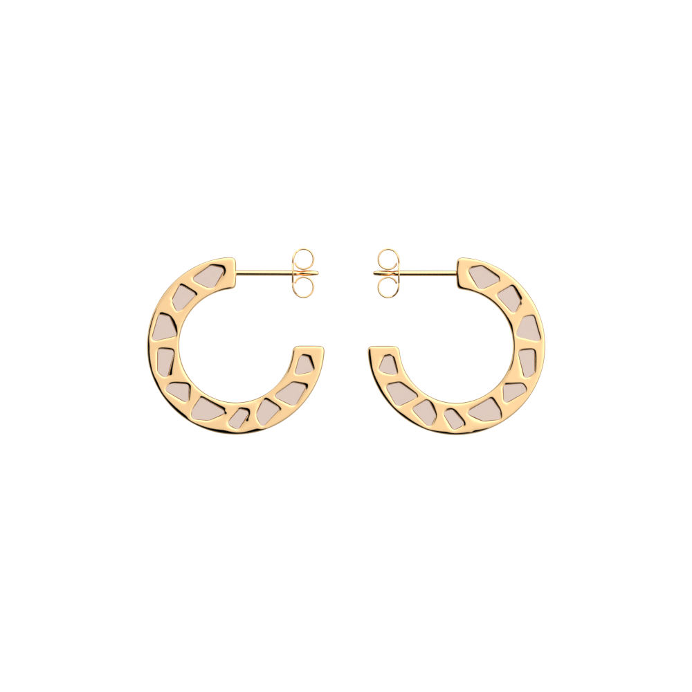 Boucles d'oreilles Gigi Laque - Les Georgettes - Modalova