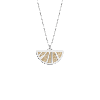 Amazone necklace, Cream / Gold Glitter reversible insert amazone-necklace-cream-gold-glitter-reversible-insert-pack_colliers
