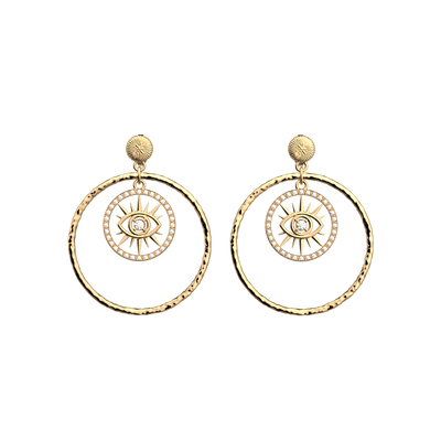 Œil earrings -il-earrings-pendantes