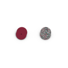 Banda de cuero - Pendientes, Frambuesa Soft / Glitter Multicolores image number 1
