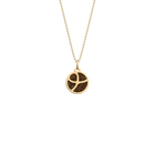 Collier Valse, cuir réversible Bronze Paillettes / Vert de Gris image number 1