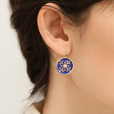 porte-bonheur-fleur-earrings-pendantes