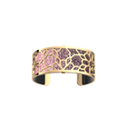 Manchette Arabesque, cuir réversible Khôl Noir / Paillettes Orientales image number 2