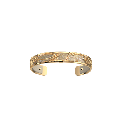 Rose des Sables Précieuse bracelet, Gold Glitter / Cream reversible insert rose-des-sables-precieuse-bracelet-gold-glitter-cream-reversible-insert-pack_manchettes_essentielles